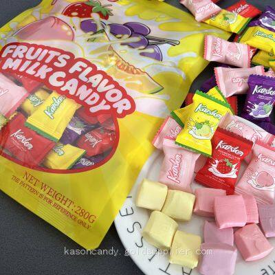 Good Taste Different Fruits Flavor Mixed Tasty Chewy Milk Candy photo-3