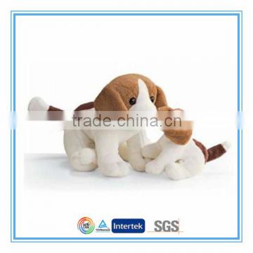 Plush dog mum and baby dog toys