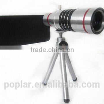 Universal 18X Mobile Phone metal lens 18X telescope lens