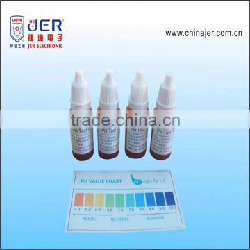 Manufacturing water quality test PH tester liquid reagent with EBO certification