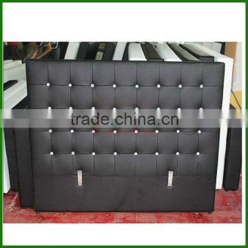 Black twin leather headboards 2893#