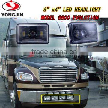 For Trucks 4x4 Jeep offroad 88W led headlights Wholesale product square led headlights Sealed Beam H4 headlight