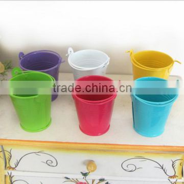 CCGB-G106 New Available Mini Metal flower bucket, garden bucket, creative bucket