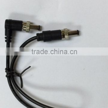 Locking Ring DC5.5x2.5 with UL 2464 18AWG cable