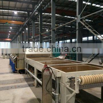 Steel wire oil quenching production line used for spring wire