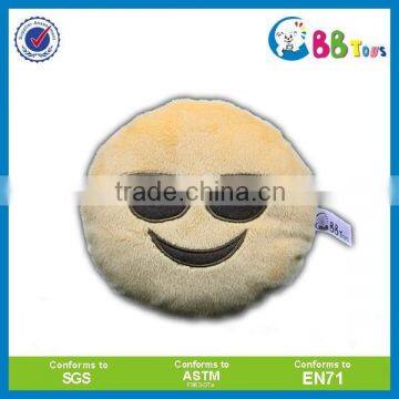 New Carton Face Yellow Custom Plush Emoji Pillows