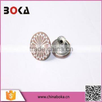 2015 yiwu wholesale garment button,metal button Jean button large button, button for coats on factory direct selling