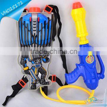 Summer Toy Water Gun Toy with Super Man Backpack