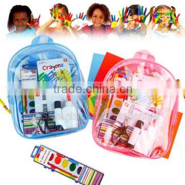 Kids Drawing Tools and Coloring Art Materials