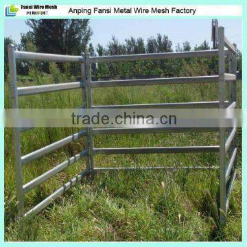 Galvanised 6 rails oval tube cattle panel supplier