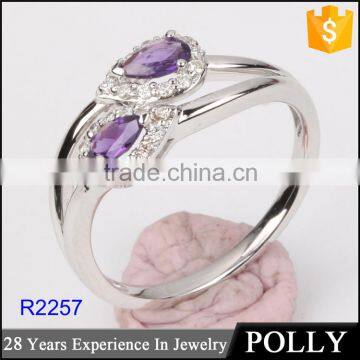 2015 HOT SALE FASHION WHITE OR ROST GOLD RING photo-5