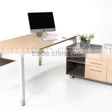 modern l shape simple director office table design(SZ-ODT650)