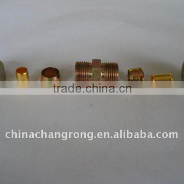 hose axis nut brass sleeve hollow bolt