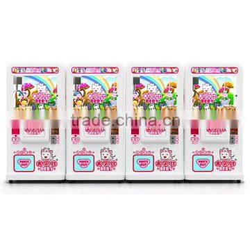 Deluxe Coin Operated Candy Snacks Cigarettes Dolls Beby Crane Claw Game Machine Simulation photo-2