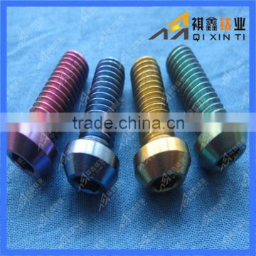 DIN Gr2 Gr5 m16 titanium screw and bolt