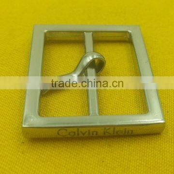 Customized Logo Rectangle Shape Metal Buckles With Prong For Belt -- MD4623 photo-2