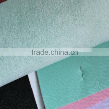 Lamb Texture pu Aritificial Leather for Making Handbags photo-2