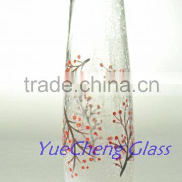 wholesale antique fairy cheap hand painting glass vase sale