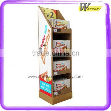 hot sale multifunctional cardboard display stand for cookie