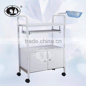 beauty salon trolley salon cart DY-2783 in white colour                        
                                                Quality Choice