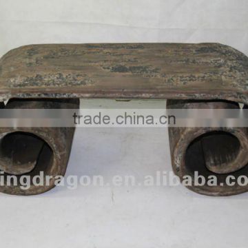 Chinese antique furniture pine wood Shanxi coffee table scroll table