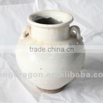 Chinese antique ceramic beautiful& nice white Pottery jars