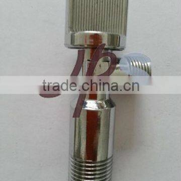 plastic handle brass angle type valve