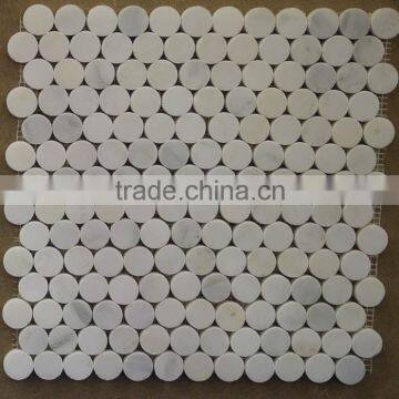 12''x12'' natural stone hexagon marble mosaic(HM5)