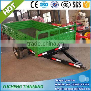 Supply single axle 2-3tons tractor trailer with low price