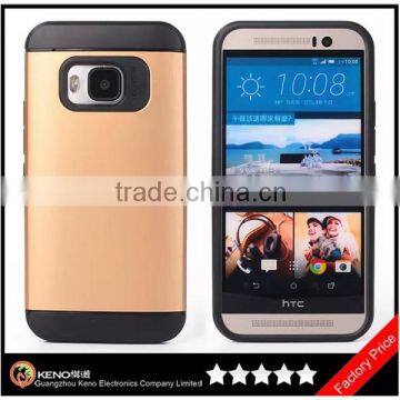 Keno Wholesale Hot Phone Accessory TPU & PC Slim Armor Couple Case for HTC One M9