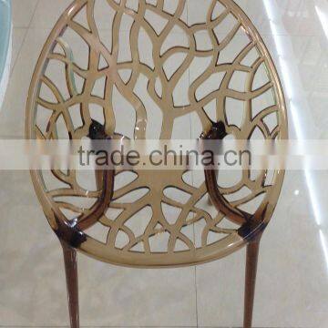 Clear Restaurant Chair, Comfortable Plastic Chair Factory