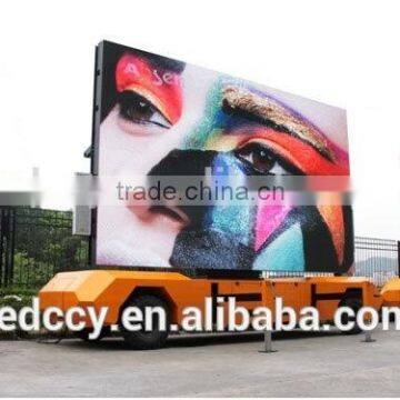 China High Brightness truck-mounted led video wall/outdoor waterproof led curtain for bus/car/truck