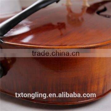 4/4 Solid Wood White Cello TL014 photo-5