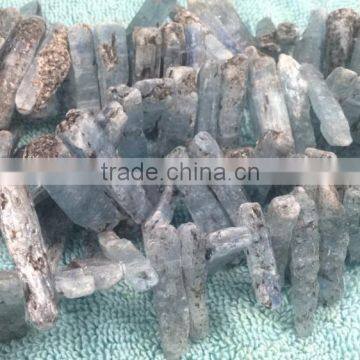 Natural Blue Kyanite Rough Gemstone Long Chips