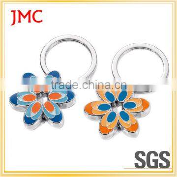 Metal Alloy Crystal Rhinestone Cross Pendant Key Ring Key Chain