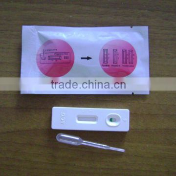 HCG pregnancy test midstream