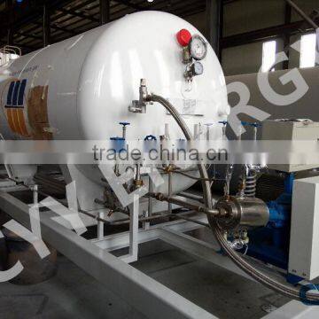CYY Energy Brand Mobile L-CNG LNG High Pressure Gas Filling Skid