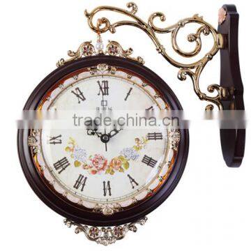 European watch clock double living room two large antique mute creative personality of modern minimalist Zhong Zhong quartz zx