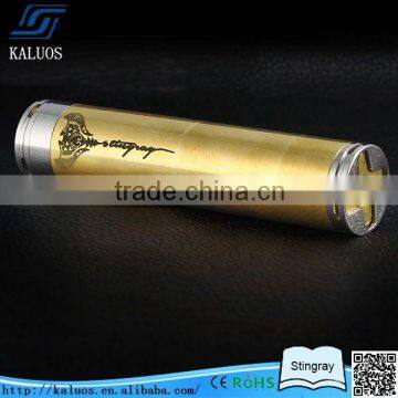 2014Newest arrival e cig mechanical mod mod clone stingray