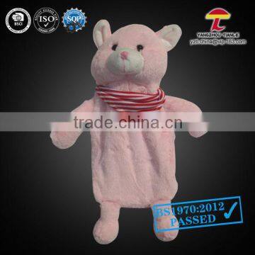 cheap BS 500ml hot water bag with cover bear & muffler