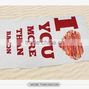 Hot Sale China high quality logo custom gym towel