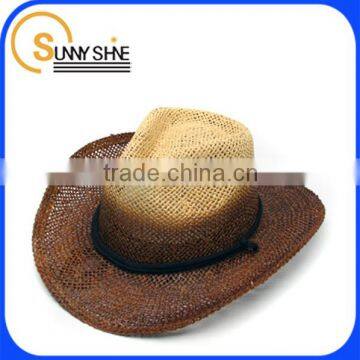 Sunny Shine Fashion wide brim gentlemen mexico straw hats caps