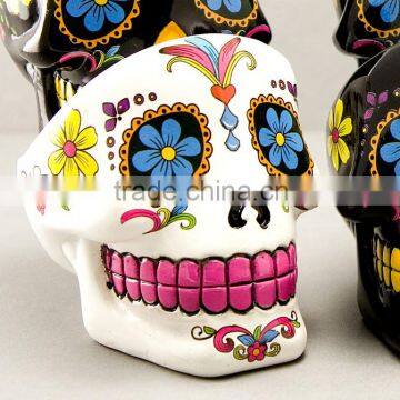 2016 hand painting Hot Wishing Tree Crystal Glass Ashtray skull shaped design unique deisgn crystal