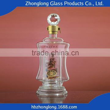 Alibaba New Products Transparent Small Wine Bottle Wholesales