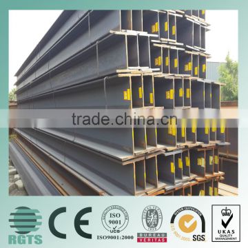 JIS G3010 &3192 steel H beam/Q235/ SS400/ A36 Hot rolled structural construction steel H beam