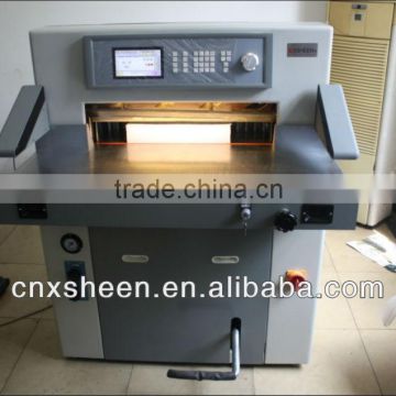 full hydraulic programmable paper cutter/electric paper cutter/china paper cutter