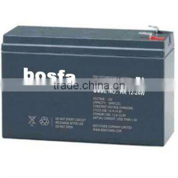 HR12-24W 12v 5ah high rate battery sealed lead acid battery 12v 5ah lead acid battery 12v 6ah sealed lead acid battery 6ah