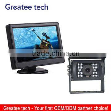 5 Inch car CCTV camera system