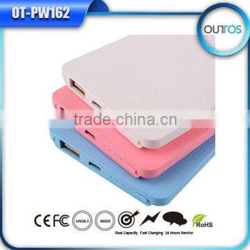 2015 Ultra Thin Portable ce Rohs Power Bank 4000mah