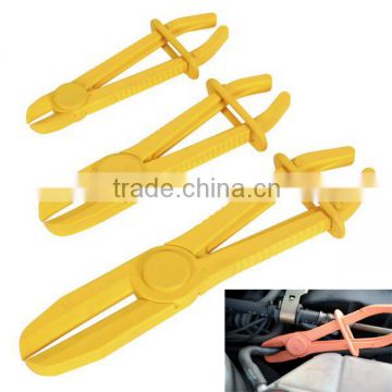 3 Piece Flexible Hose Line Clamp Off Pliers Tool Set Brake-Fuel-Water Line